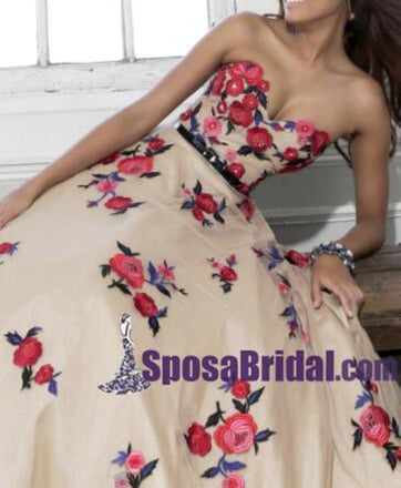 Charming A-Ling Beautiful Most Popular High Quality Real Made Prom Dresses, Fashion Formal Evening Dress, PD0706 - SposaBridal