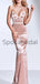 Spaghetti Straps Simpler Mermaid Modest Prom Dresses PD2246
