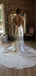 Spaghetti Straps V-Neck Simple Cheap Wedding Dresses WD0524