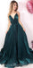 Spaghetti Straps Simple Custom Made Long Prom Dresses, Most Popular Prom Dress , PD1341