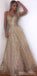 Spaghetti Straps Sparkly Modest Simple Vintage Long High Quality Prom Dresses, PD1320