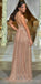 Sparkle Sweetheart Prom Dress with Side-Slit, Stunning Modest Simple Prom Dresses, PD1365