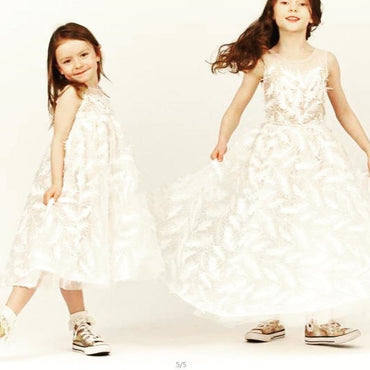 Unique Vintage Country Lovely Flower Girl Dresses, FG141