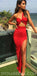 Unique Design Elegant Pretty Red Sexy Split Side Prom Dresses, Party Gowns, PD1123