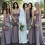 Dusty Lilac Sweetheart Strapless Mermaid Long With Belt Bridesmaid Dresses, BD3276