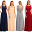 New Design Chiffon  Cheap Floor-length A-line Bridesmaid Dresses, wedding guest dress, PD0342